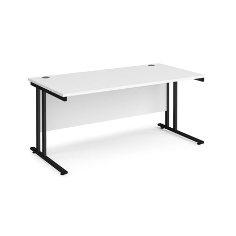 Maestro 800mm Deep Straight Cantilever Leg Office Desk