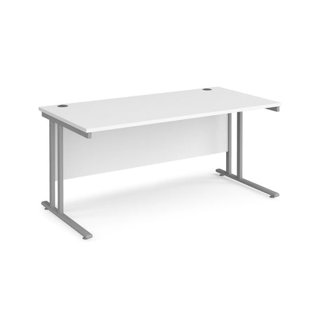 Maestro 800mm Deep Straight Cantilever Leg Office Desk