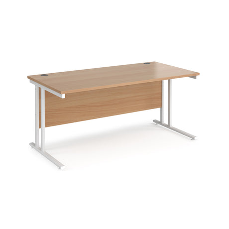 Maestro 800mm Deep Straight Cantilever Leg Office Desk