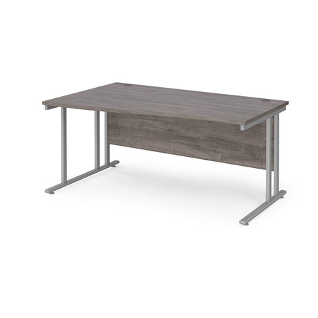 Maestro Cantilever Leg Left Hand Wave Office Desk