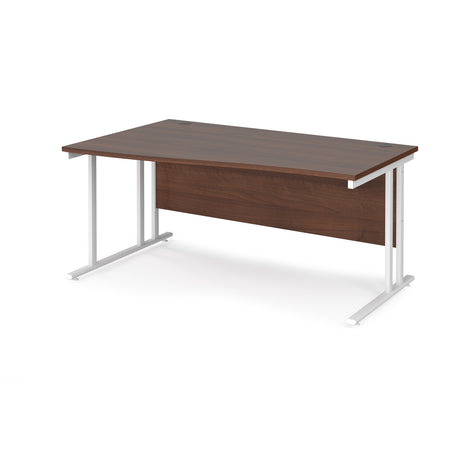 Maestro Cantilever Leg Left Hand Wave Office Desk