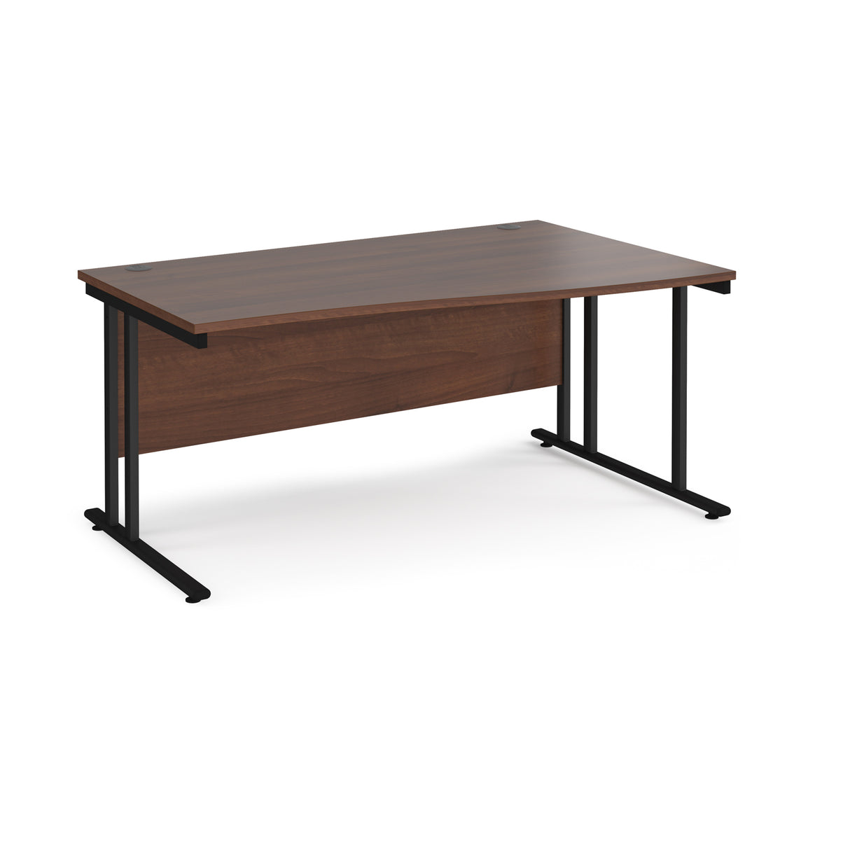 Maestro Cantilever Leg Right Hand Wave Office Desk