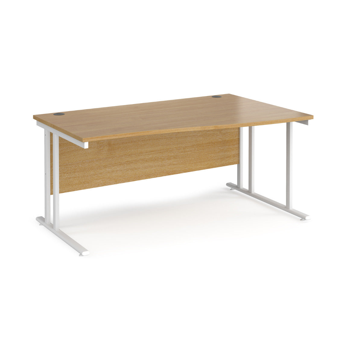 Maestro Cantilever Leg Right Hand Wave Office Desk