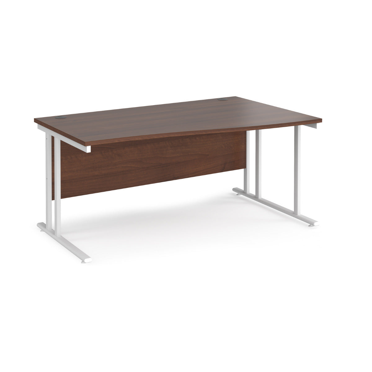 Maestro Cantilever Leg Right Hand Wave Office Desk