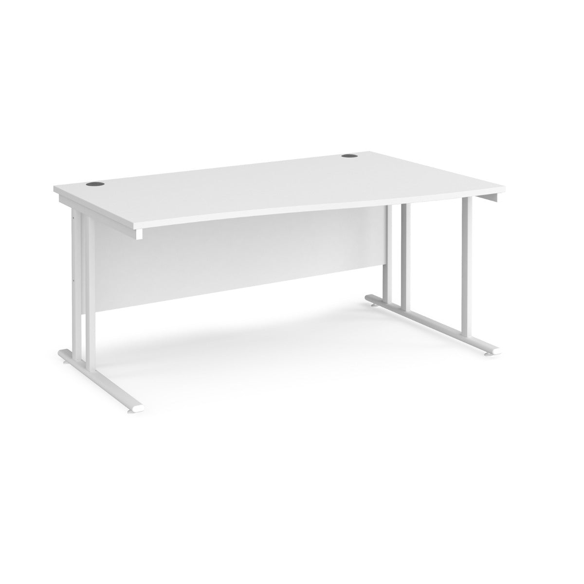 Maestro Cantilever Leg Right Hand Wave Office Desk