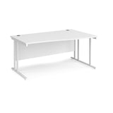 Maestro Cantilever Leg Right Hand Wave Office Desk