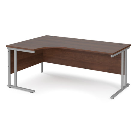 Maestro Cantilever Leg Left Hand Ergonomic Corner Office Desk