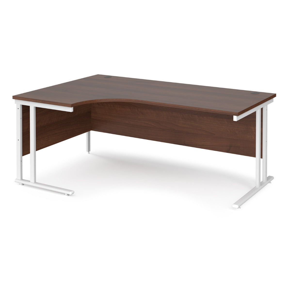 Maestro Cantilever Leg Left Hand Ergonomic Corner Office Desk