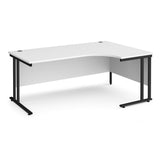 Maestro Cantilever Leg Right Hand Ergonomic Corner Office Desk