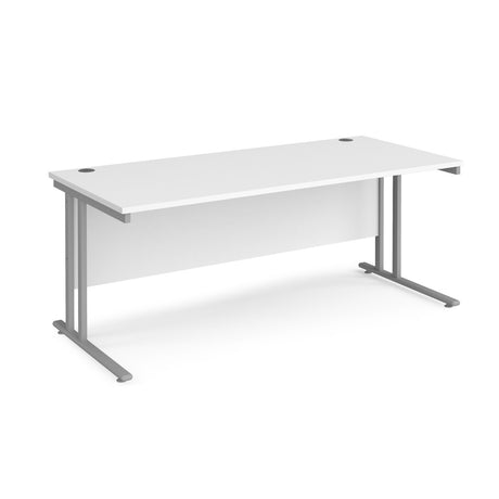 Maestro 800mm Deep Straight Cantilever Leg Office Desk