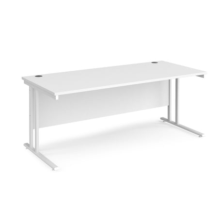 Maestro 800mm Deep Straight Cantilever Leg Office Desk