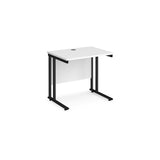 Maestro 600mm Deep Straight Cantilever Leg Office Desk