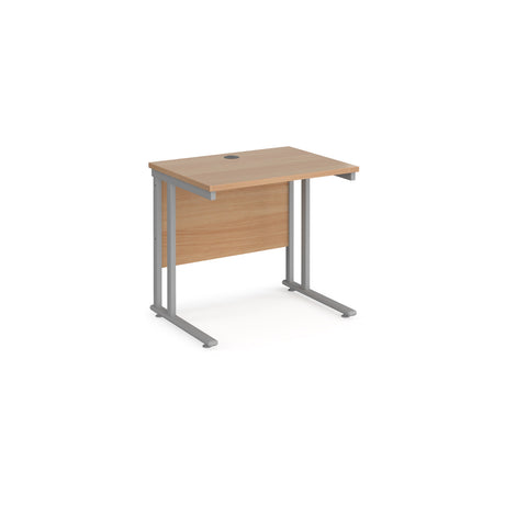 Maestro 600mm Deep Straight Cantilever Leg Office Desk