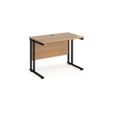 Maestro 600mm Deep Straight Cantilever Leg Office Desk