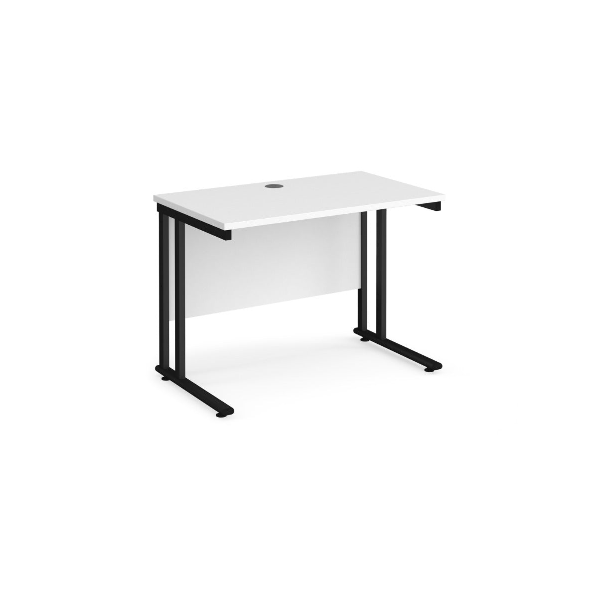 Maestro 600mm Deep Straight Cantilever Leg Office Desk