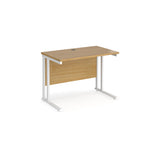 Maestro 600mm Deep Straight Cantilever Leg Office Desk