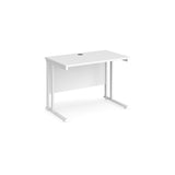 Maestro 600mm Deep Straight Cantilever Leg Office Desk