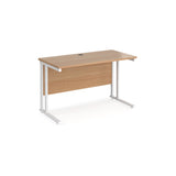 Maestro 600mm Deep Straight Cantilever Leg Office Desk