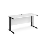 Maestro 600mm Deep Straight Cantilever Leg Office Desk