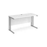 Maestro 600mm Deep Straight Cantilever Leg Office Desk