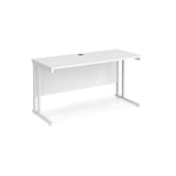 Maestro 600mm Deep Straight Cantilever Leg Office Desk