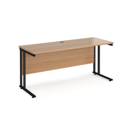 Maestro 600mm Deep Straight Cantilever Leg Office Desk