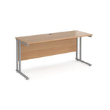 Maestro 600mm Deep Straight Cantilever Leg Office Desk