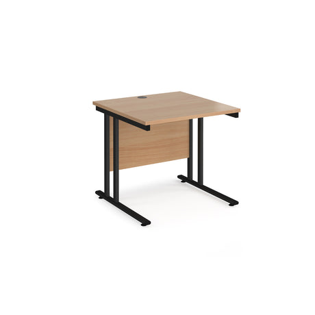 Maestro 800mm Deep Straight Cantilever Leg Office Desk