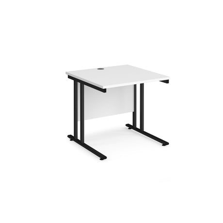 Maestro 800mm Deep Straight Cantilever Leg Office Desk