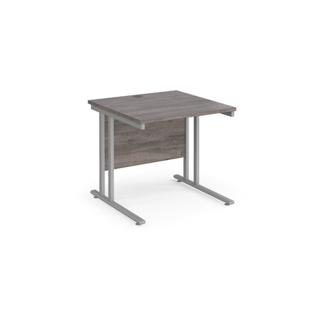 Maestro 800mm Deep Straight Cantilever Leg Office Desk