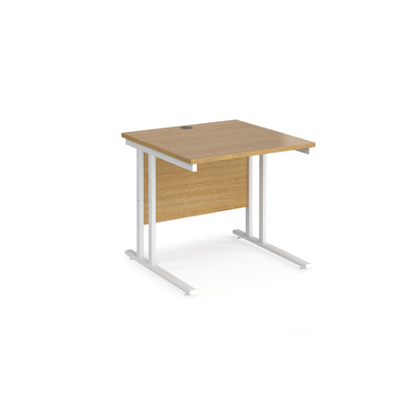 Maestro 800mm Deep Straight Cantilever Leg Office Desk