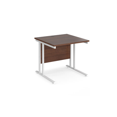 Maestro 800mm Deep Straight Cantilever Leg Office Desk