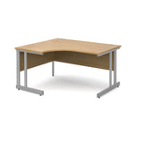 Momento Cantilever Leg Left Hand Ergonomic Corner Office Desk