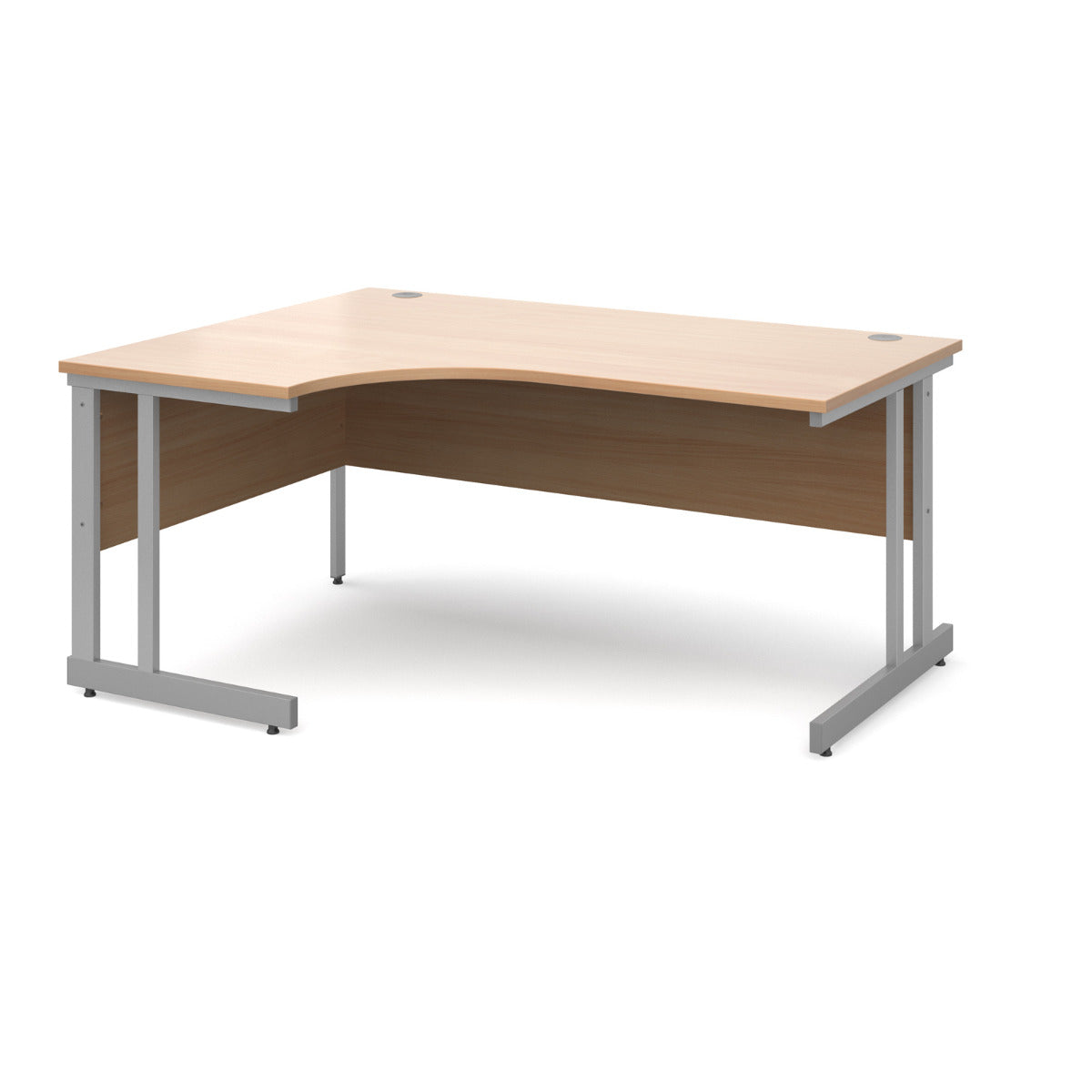 Momento Cantilever Leg Left Hand Ergonomic Corner Office Desk