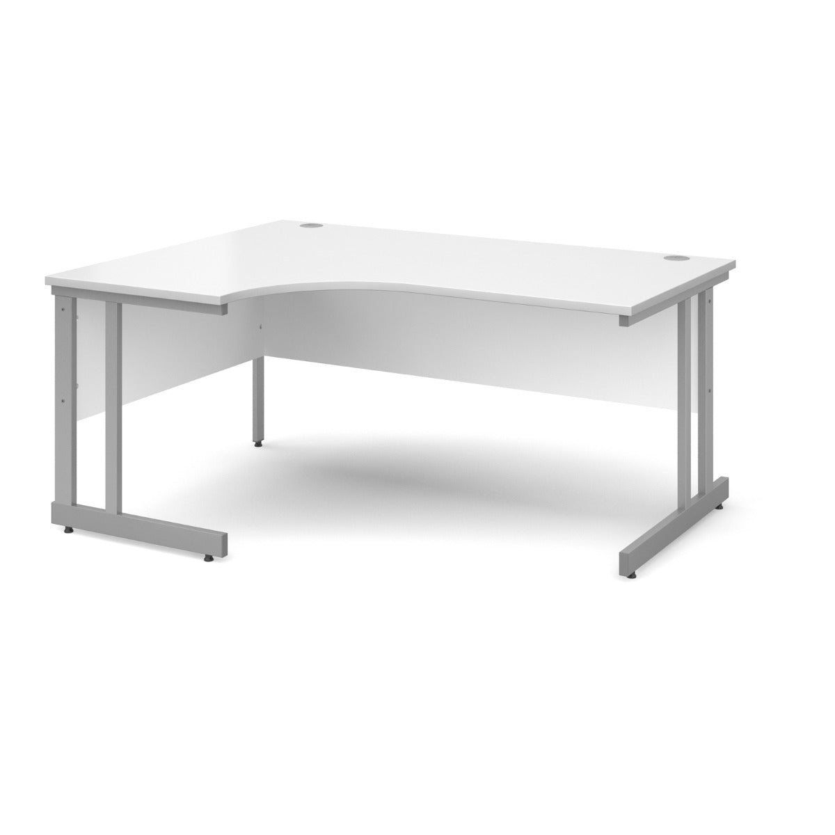 Momento Cantilever Leg Left Hand Ergonomic Corner Office Desk