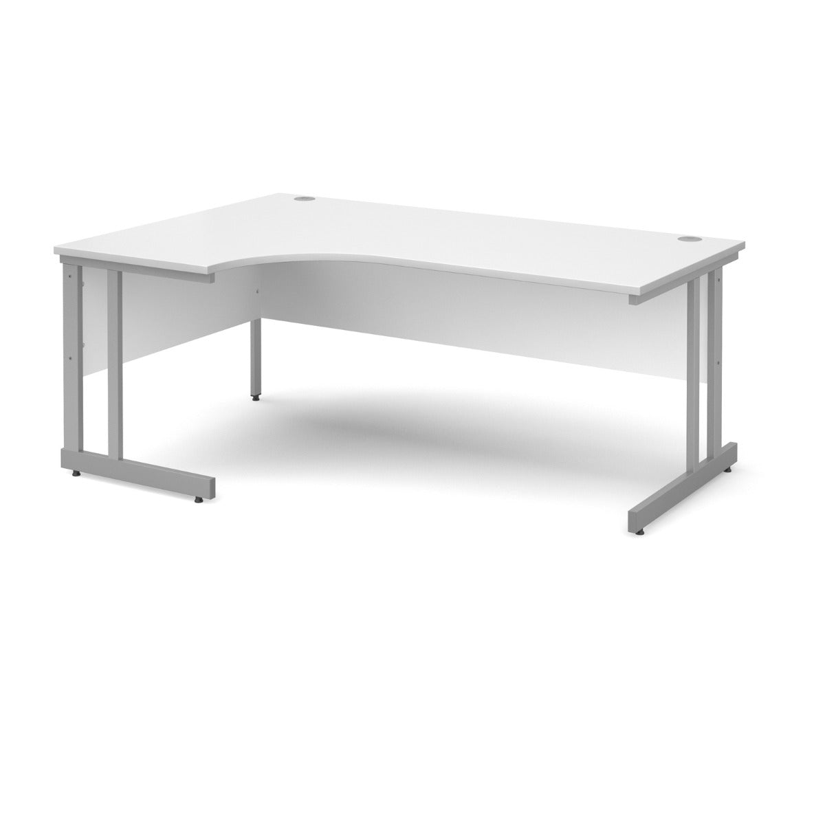 Momento Cantilever Leg Left Hand Ergonomic Corner Office Desk