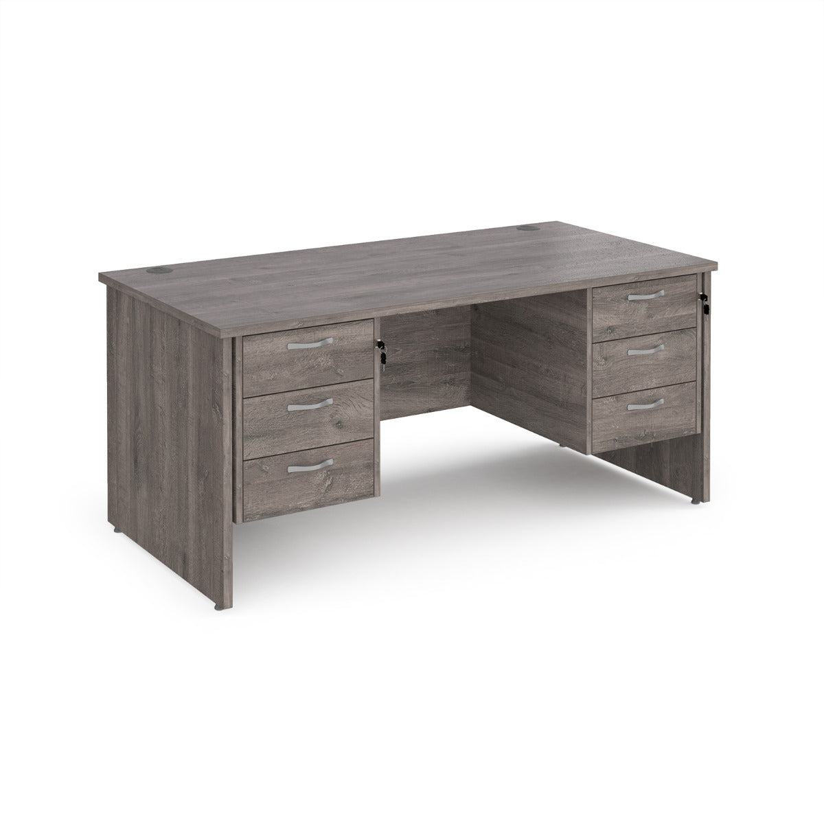 Deep l on sale shaped desk