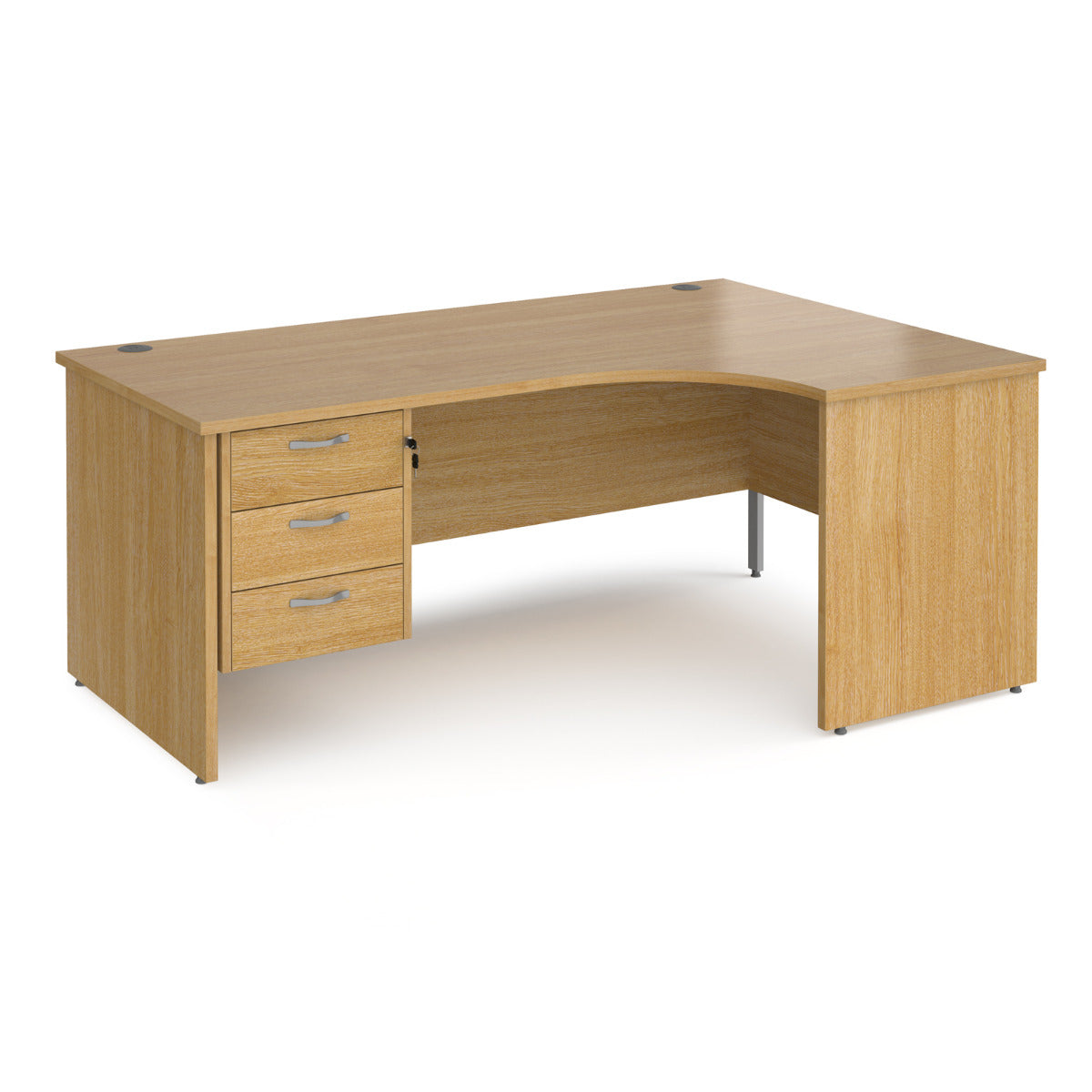 Solid wood deals corner office desk