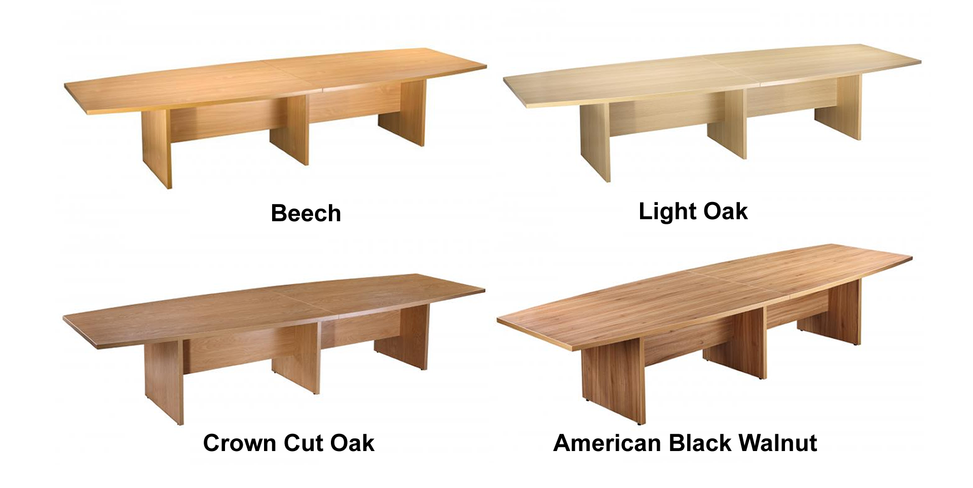 Executive Boardroom Table in Various Colours - 3600mm – Order Office ...