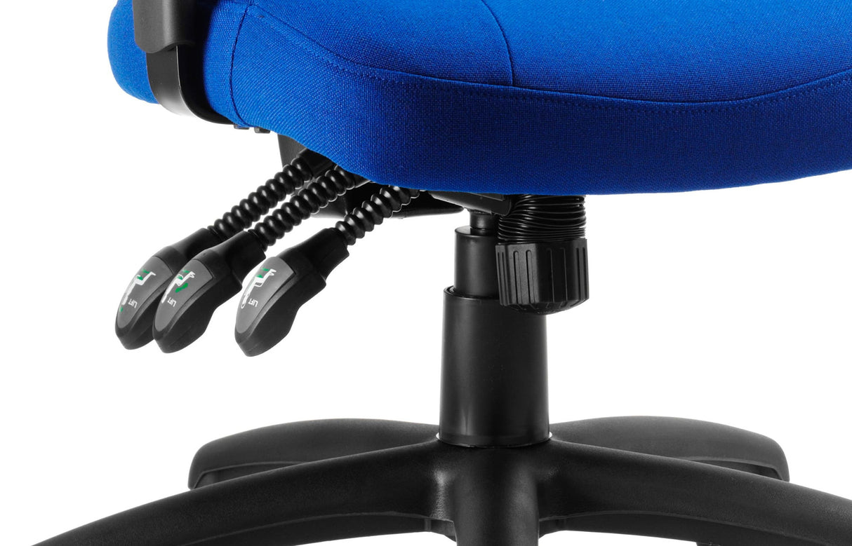 Galaxy Fabric Operator Office Chair - Black or Blue Option