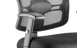 Portland III Mesh Back and Fabric Seat Task Operator Office Chair - Multiple Colour Options