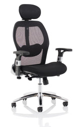 Sanderson Mesh Seat and Back Office Chair - Multiple Colour Options