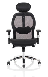 Sanderson Mesh Seat and Back Office Chair - Multiple Colour Options