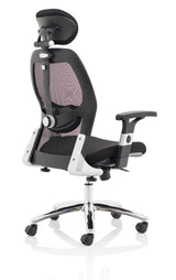 Sanderson Mesh Seat and Back Office Chair - Multiple Colour Options