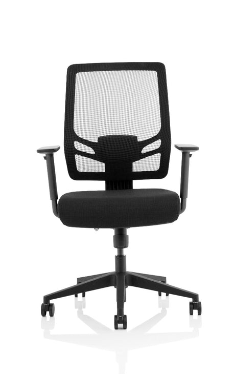 Ergo Twist Black Fabric Seat and Mesh Back Office Chair