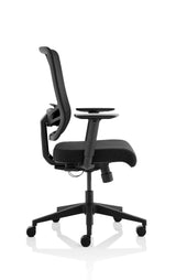 Ergo Twist Black Fabric Seat and Mesh Back Office Chair