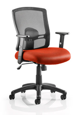 Portland Mesh Back and Fabric Seat Task Operator Office Chair - Multiple Colour Options