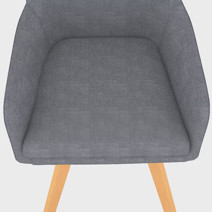 Carmen Fabric Wooden Leg Visitor Chair - Five Colour Options