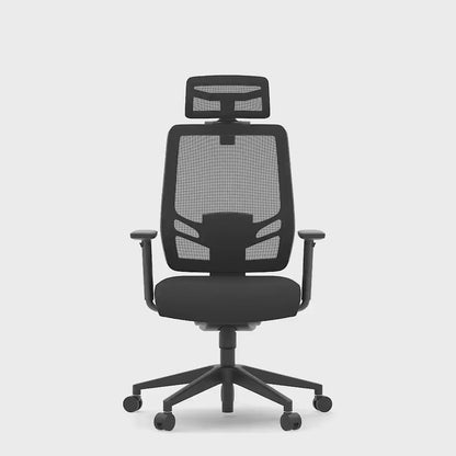 Ergo Twist High Mesh Back Ergonomic Task Operator Office Chair with Height Adjustable Arms - Headrest Options - Available in 20 Colours