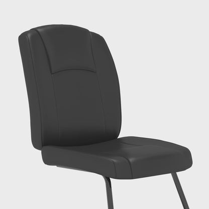 Bella Medium Back Black Bonded Leather Black Cantilever Visitor Chair